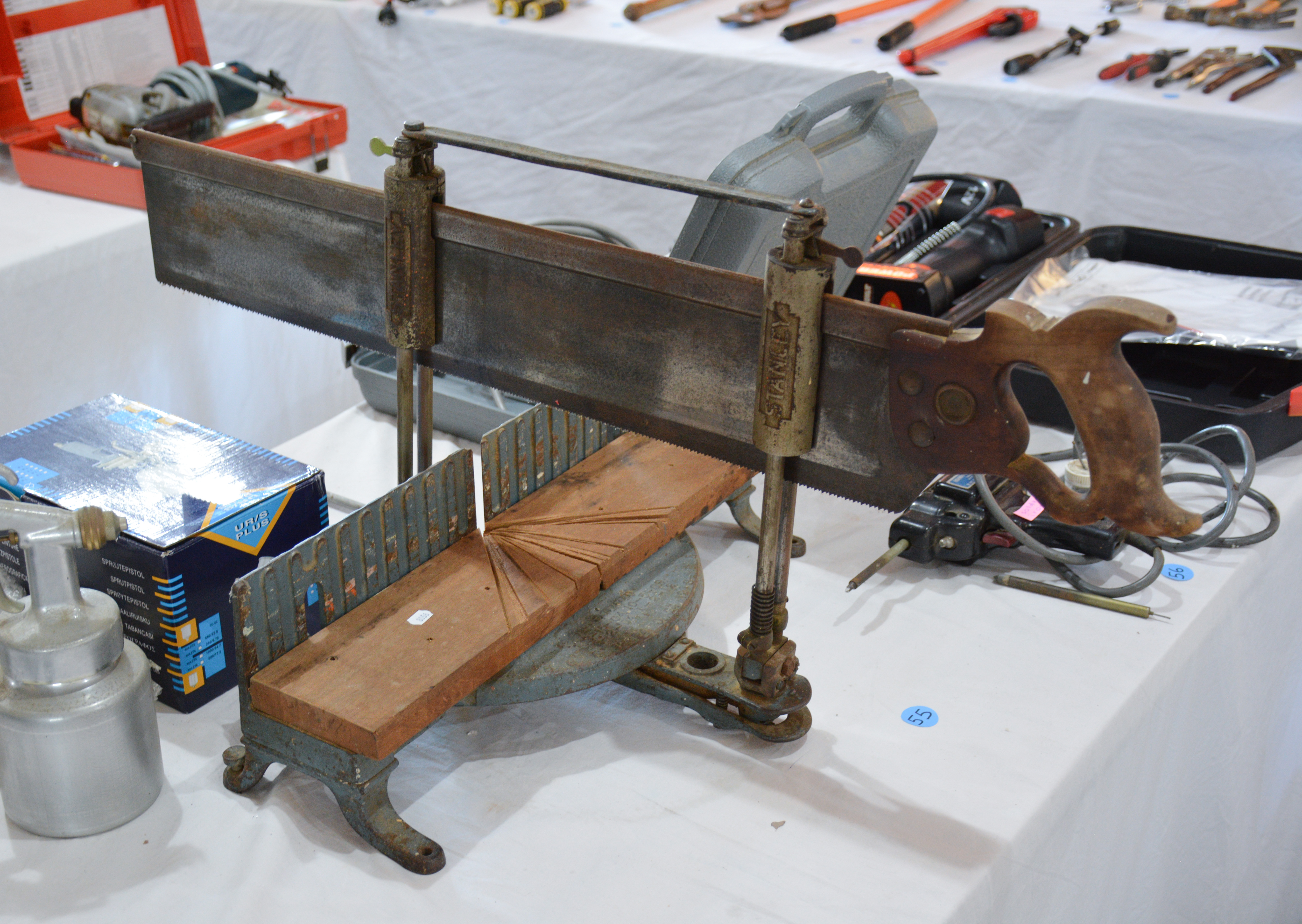 Vintage Stanley Mitre and Saw — NZ auction result
