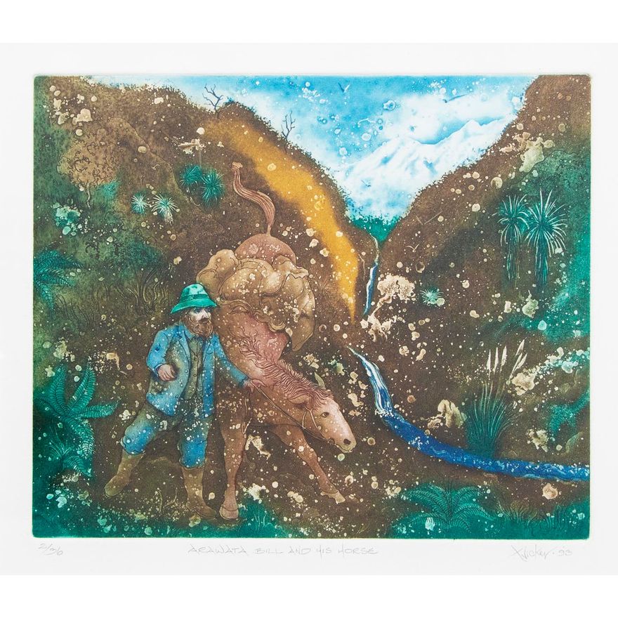 Gary Tricker 'Arawata Bill and His Horse'