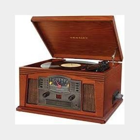 Crosley Lancaster Bluetooth Entertainment Centre Turntable - Paprika