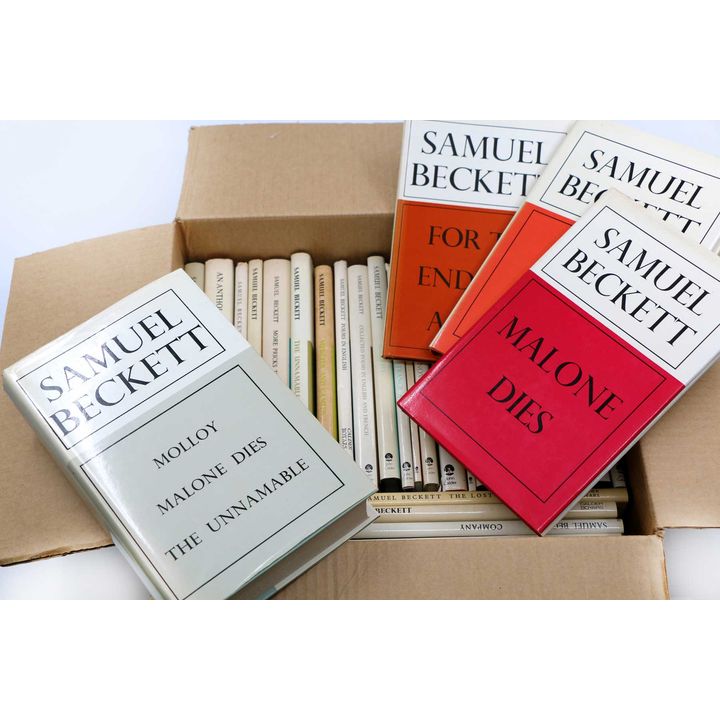 BECKETT, SAMUEL   [Box lot]