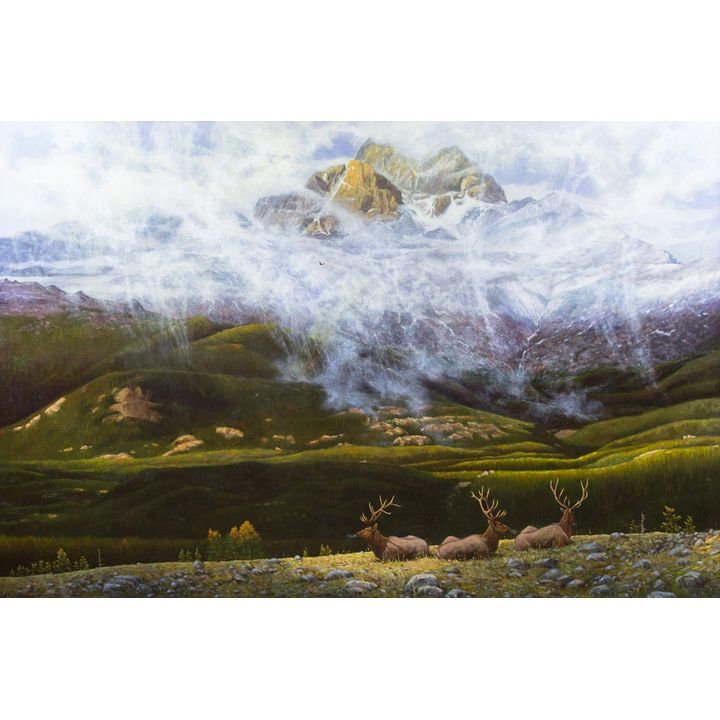 Donald Dernovich (1942- ), First Snow in the High Country
