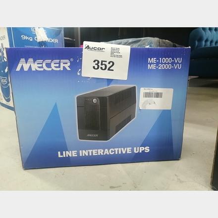 Mecer 1000va Line Interactive Ups Uninterrupted Power Supply Aucor