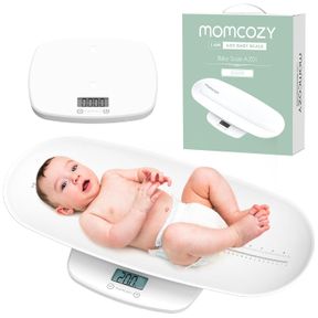 MOMCOZY BABY SCALE, REMOVABLE SCALES FOR BODY WEIGHT & HEIGHT MEASUREMENT, MULTI-FUNCTION SCALE FOR TODDLER, CHILDREN, PET, ADULT,