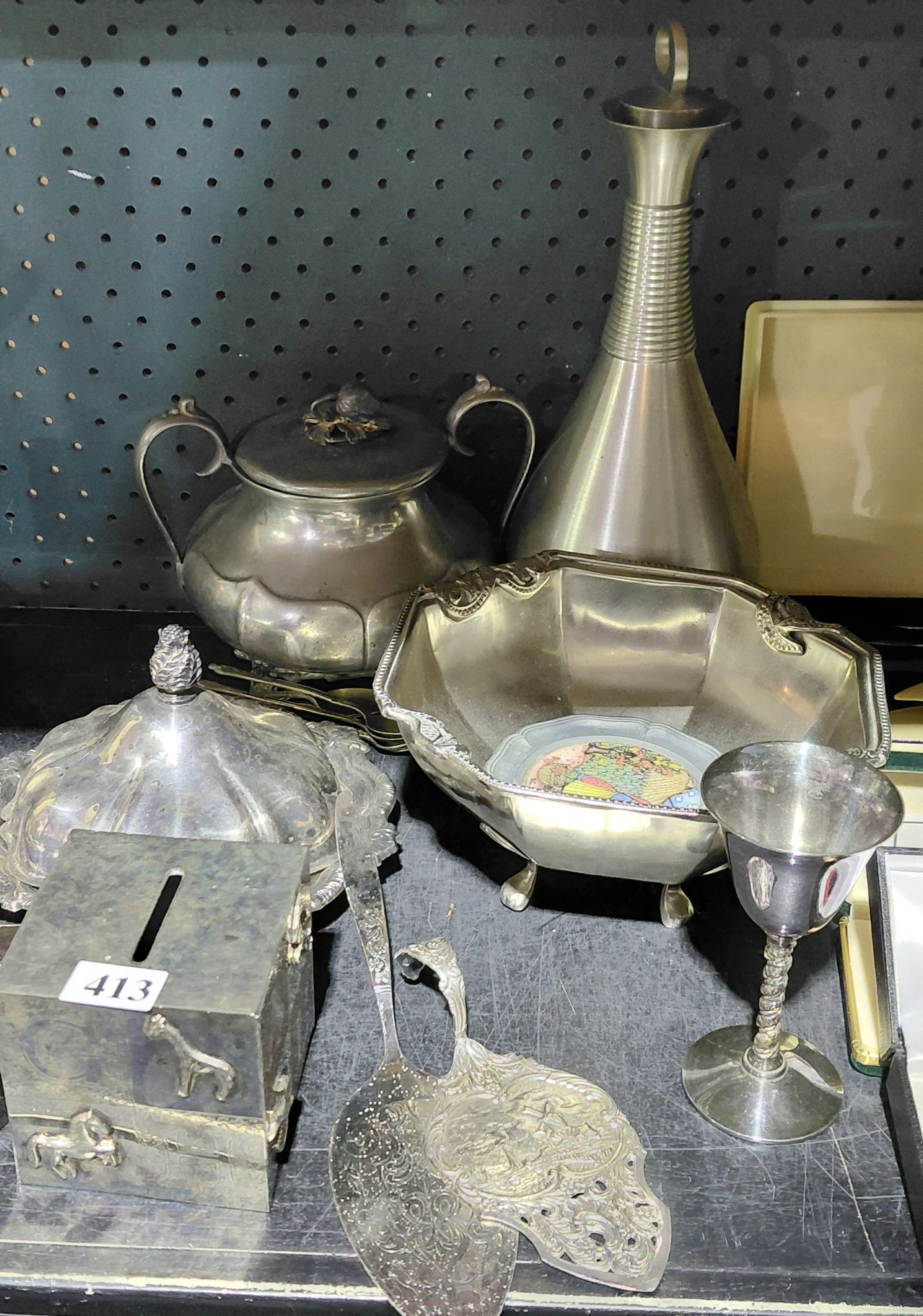 SILVER PLATED WARES ETC