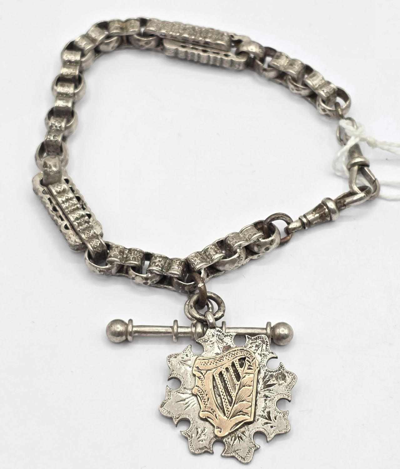 2 · STERLING SILVER FOB BRACELET