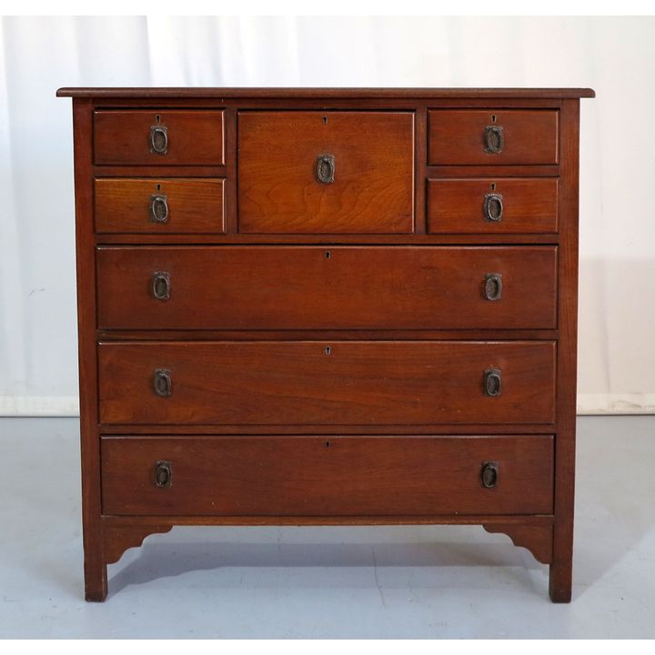 TEAK CHEST OF DRAWERS
