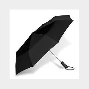 Whimsical Compact Umbrella - Black-Bar 9902182116160- 51745/26587 AS B1 (S6)