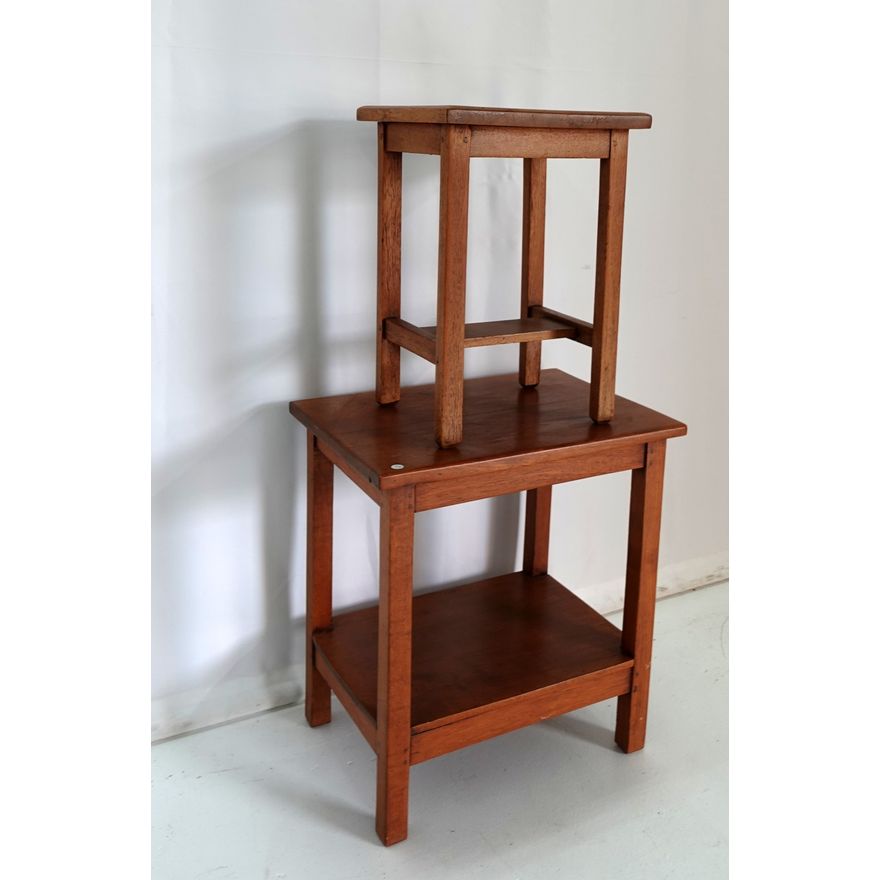 LAMP TABLE AND A SIDE TABLE