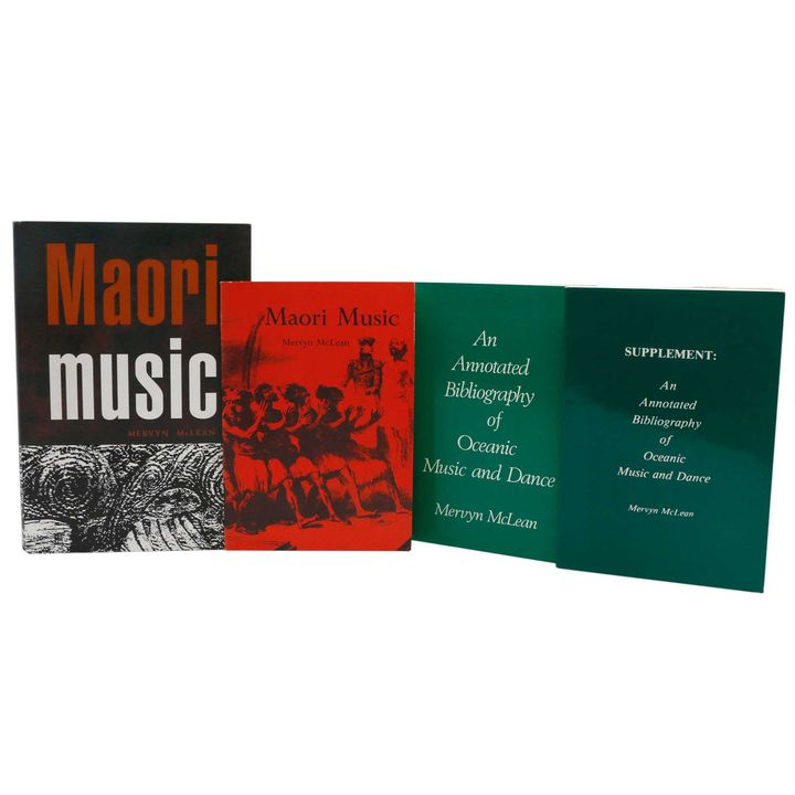 MCLEAN, MERVYN  [3 titles by] - Maori Music