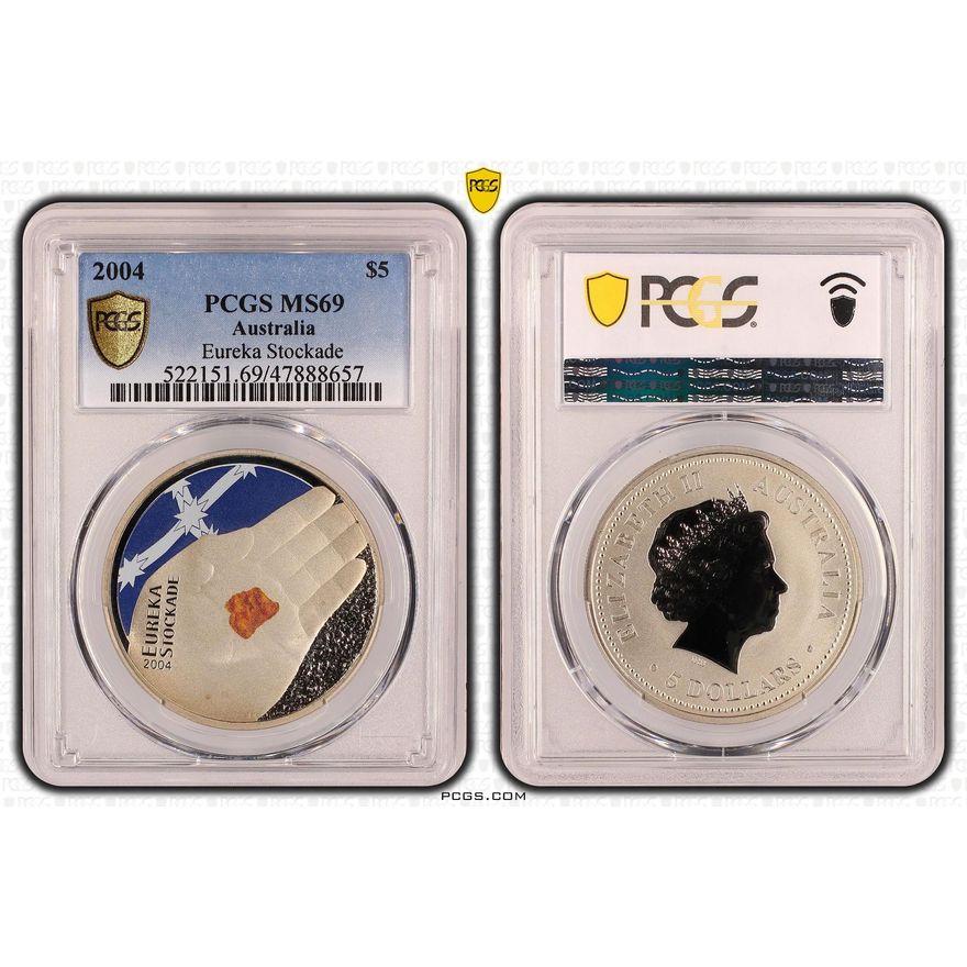Air Force, Five Dollar, 2004, PCGS MS 69