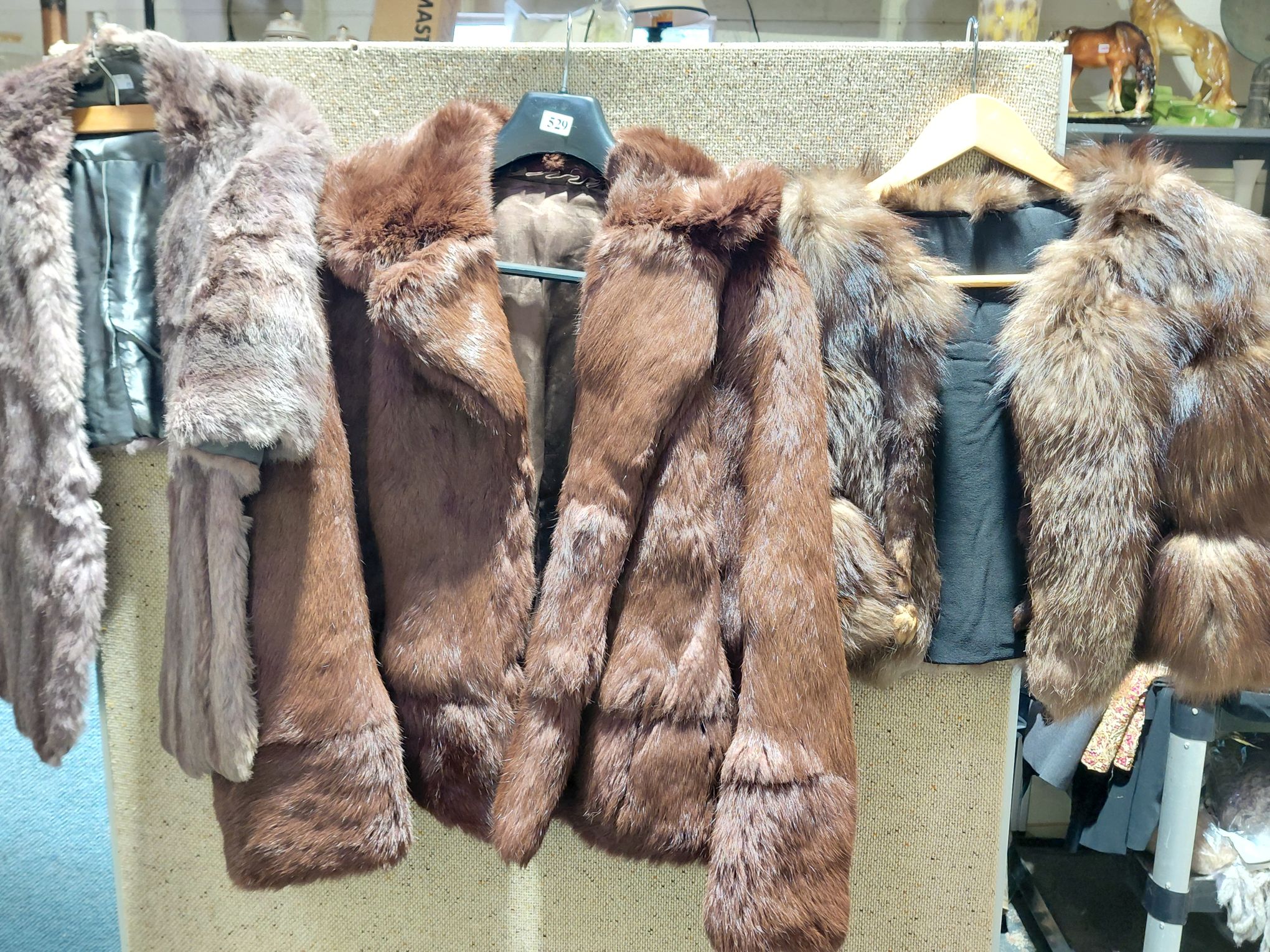 LADIES FUR JACKETS