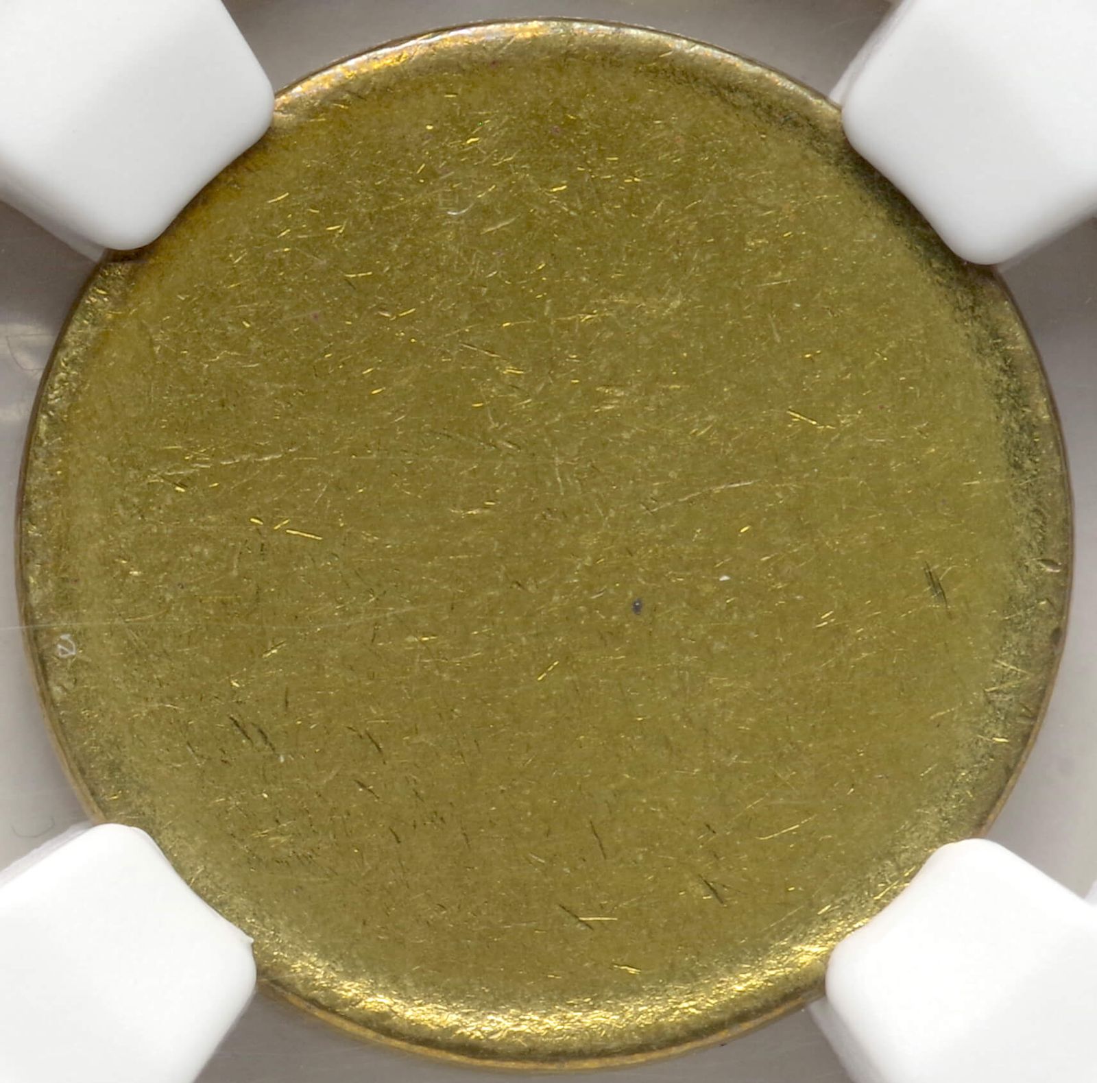 中国-China NGC MINT ERROR.梅の花図 硬貨地板 5分亜鉛銅貨 年号