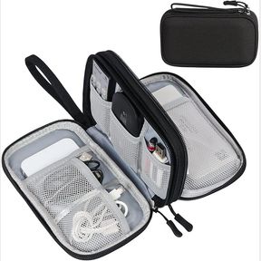 FYY Electronic Organizer, Travel Cable Portable Waterproof Storage Bag for Cable, Charger, Phone, Earphone