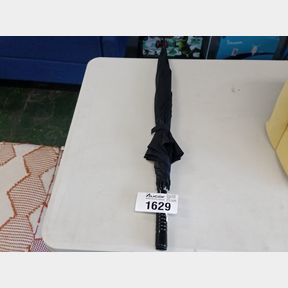 8 PANEL LIGHTWEIGHT GOLF UMBRELLA - LARGE - BLACK