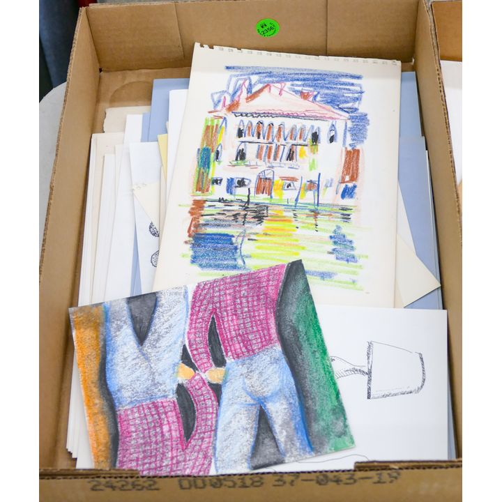 Box Neil Meitzler Assorted Drawings