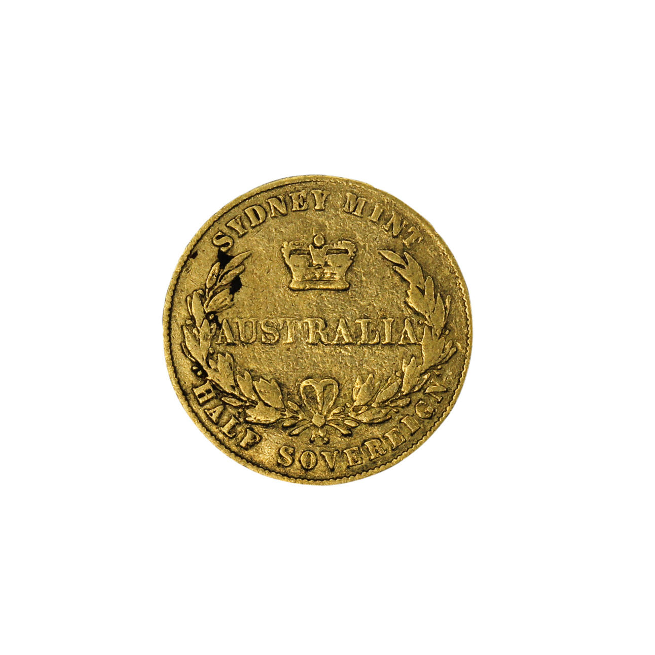 1159. · Victoria, Half Sovereign, 1861, aFine
