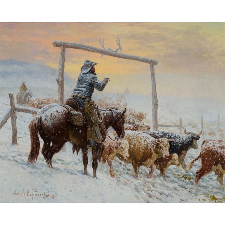 Clark Kelly Price (1945- ), End of the Long Hard Trail
