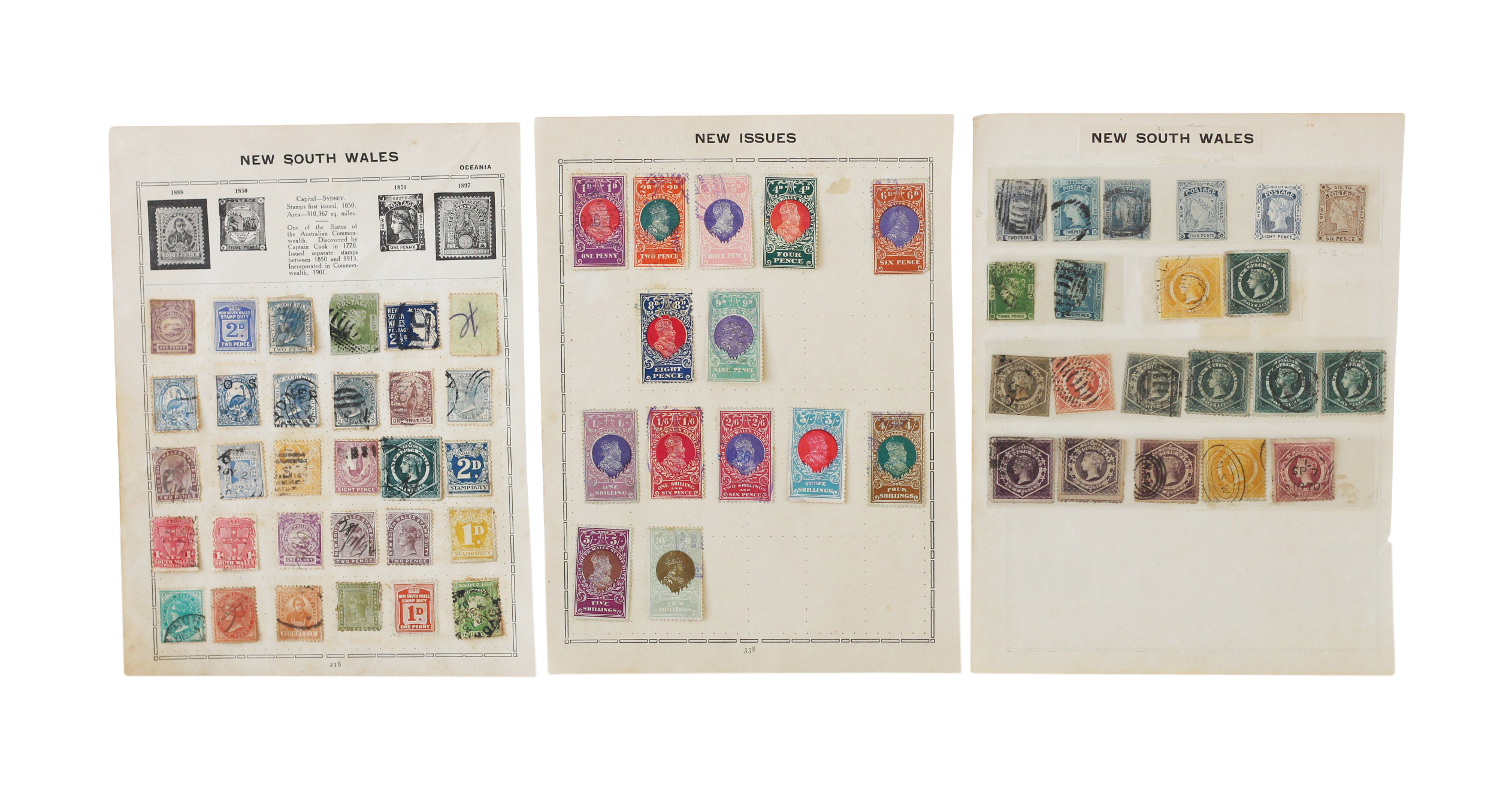 Australian States, Collection