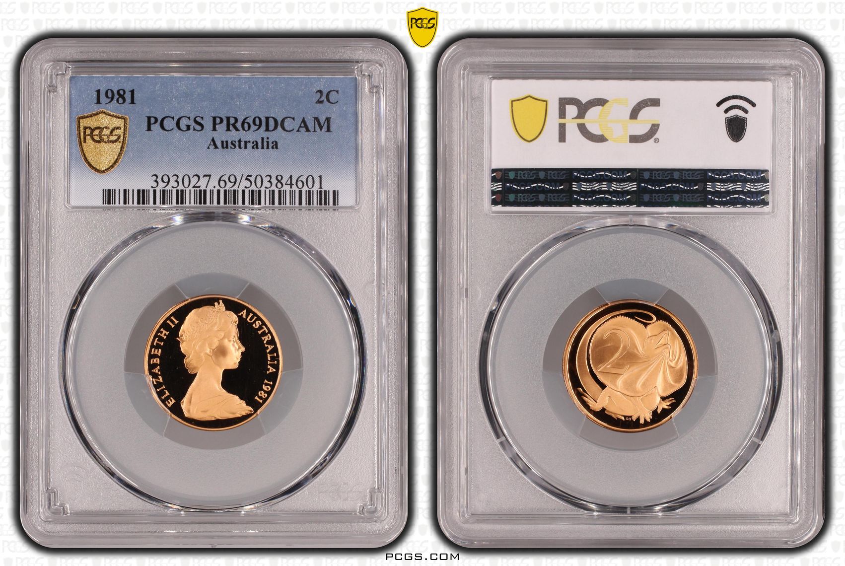 Two Cent, 1981, Pcgs Pr69dcam