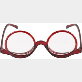 Kagiva s Flip Down Makeup Glasses Red Strength 2 00 |