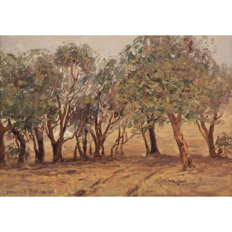 Melville Wire ''Tree Grove'' Oil