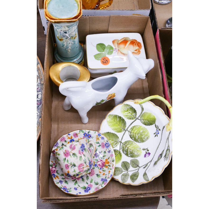 Box Chintz Cup Saucer Etc