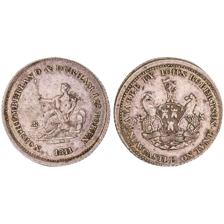 Great Britain, Northumberland, Shilling, 1811, EF
