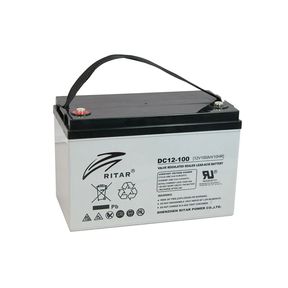 RITAR 12v 100ah Fully Sealed AGM Battery - USED