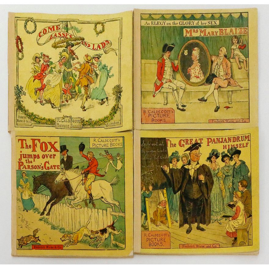 CALDECOTT', RANDOLPH - R. Caldecott's Picture Books, 8 titles.