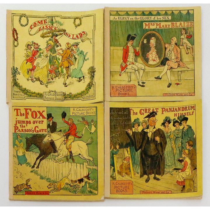 CALDECOTT', RANDOLPH - R. Caldecott's Picture Books, 8 titles.