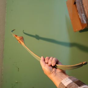 Recurve bow from Taylor's Archery shop in Parsons