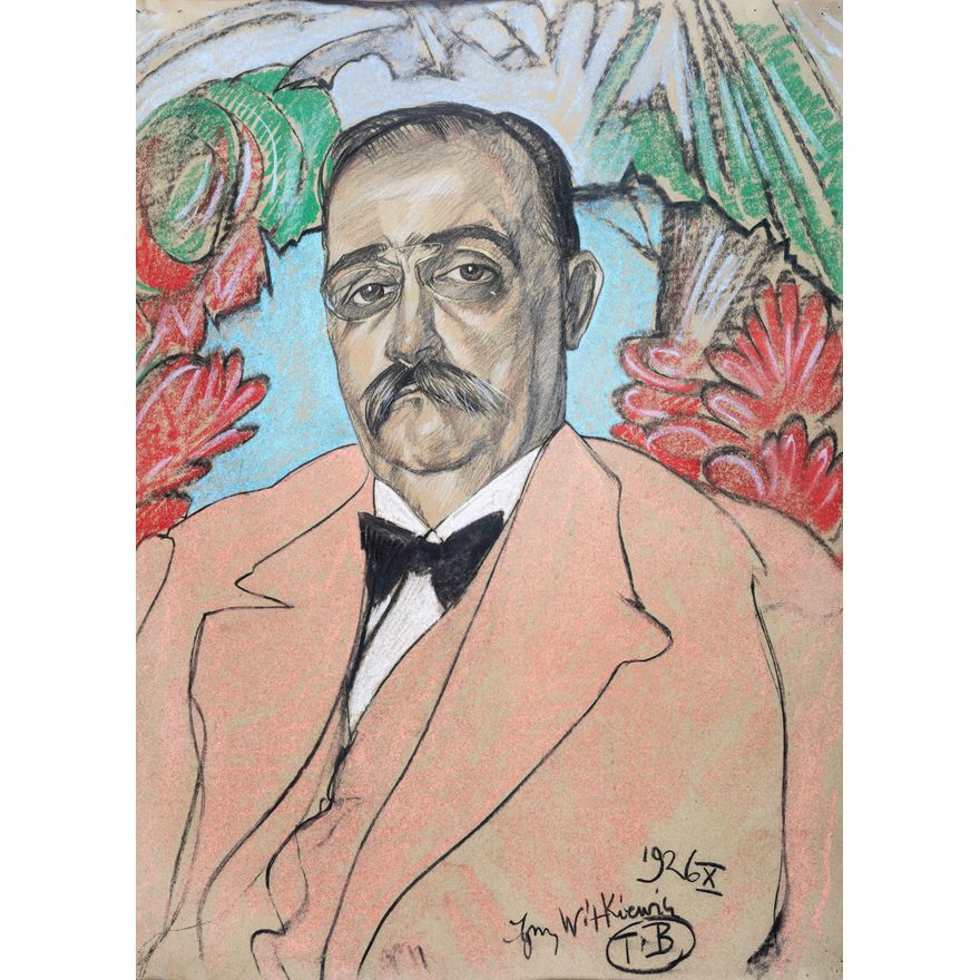Stanisław Ignacy Witkiewicz | Portret mężczyzny, X 1926 r.