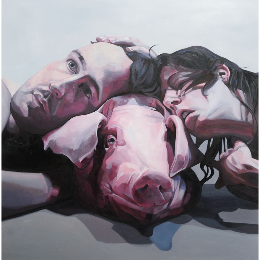 Katlyn Hubner 'Sweet Montana' Oil Painting, 2021