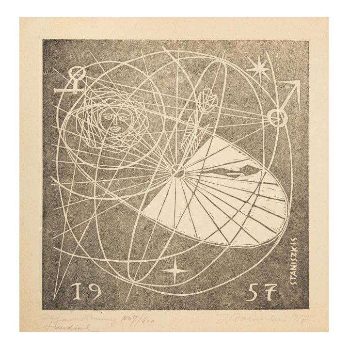 Jerzy Staniszkis | Zegar słoneczny, 1957