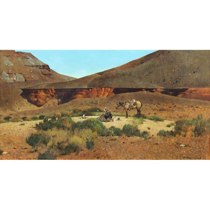 Robert McGinnis (1926-), Trail's End