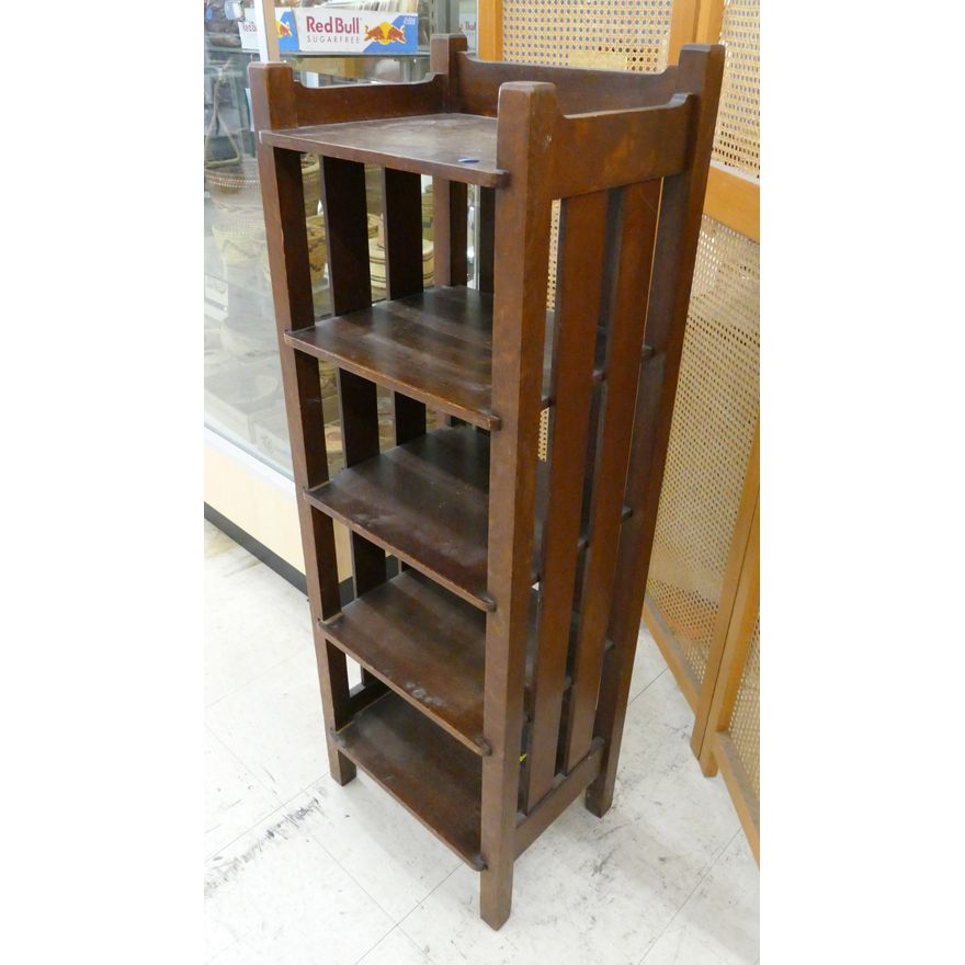 Stickley Bros. 4602 Oak Magazine Stand 47''x16''x12''