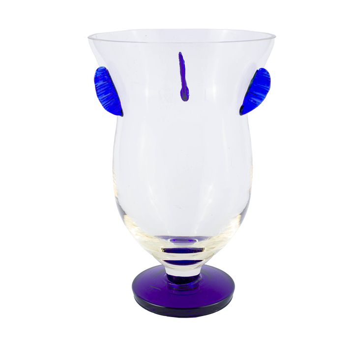 Wazon z serii „Liście”, proj. Katarzyna Hałas, Huta Szkła Deco-Glass, 1998