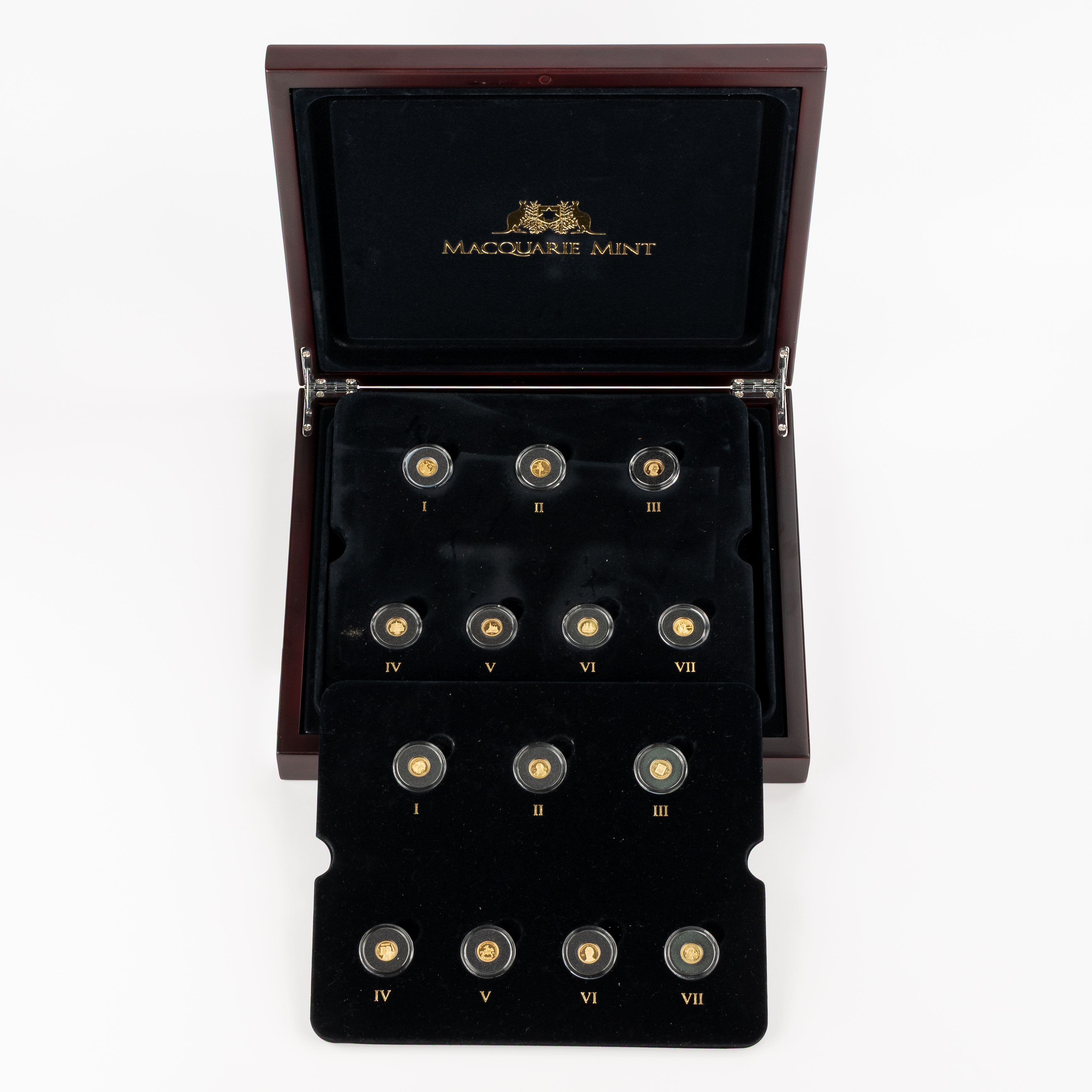 The Smallest Gold Coins of the World, Assorted, 2012 - 2016, FDC