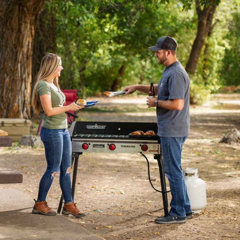 Camp Chef Tundra 3 Burner Stove Vanzant Auctions