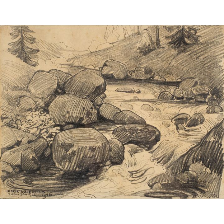 Henryk Uziembło | Dolina Strążyska, 1916 r.
