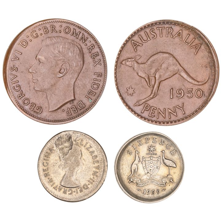 Elizabeth II, Sixpence, 1959, Fine