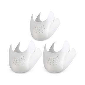 Sneaker Crease Guard Protectors White 3 Pairs White Women |