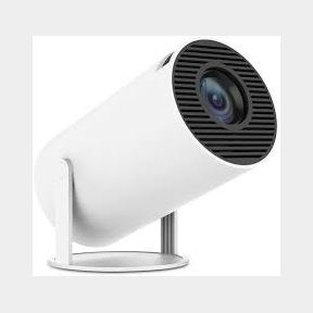 Mini Portable Ultra HD Projector With Dual WiFi And 4K Support - White - Convenient Screen Mirroring - 51745/24873 SN B1 (S8)