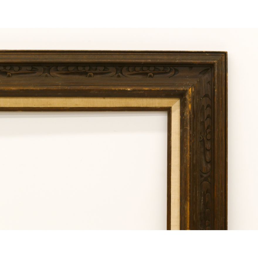 Vintage Mexican Carved Wood Frame