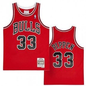 MITCHELL & NESS CHICAGO BULLS 97-98 PIPPEN SWINGMAN JERSEY M - 52055/23878 - 52055/31817