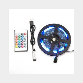 Gretmol 5m LED Strip Lights - Multicolour - USB Powered LED Strip Lights 5050 SMD with Remote-51464/3965 B1 (S6)
