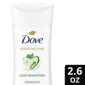 DOVE BEAUTY ADVANCED CARE COOL ESSENTIALS 72-HOUR ANTIPERSPIRANT & DEODORANT STICK - 2.6OZ