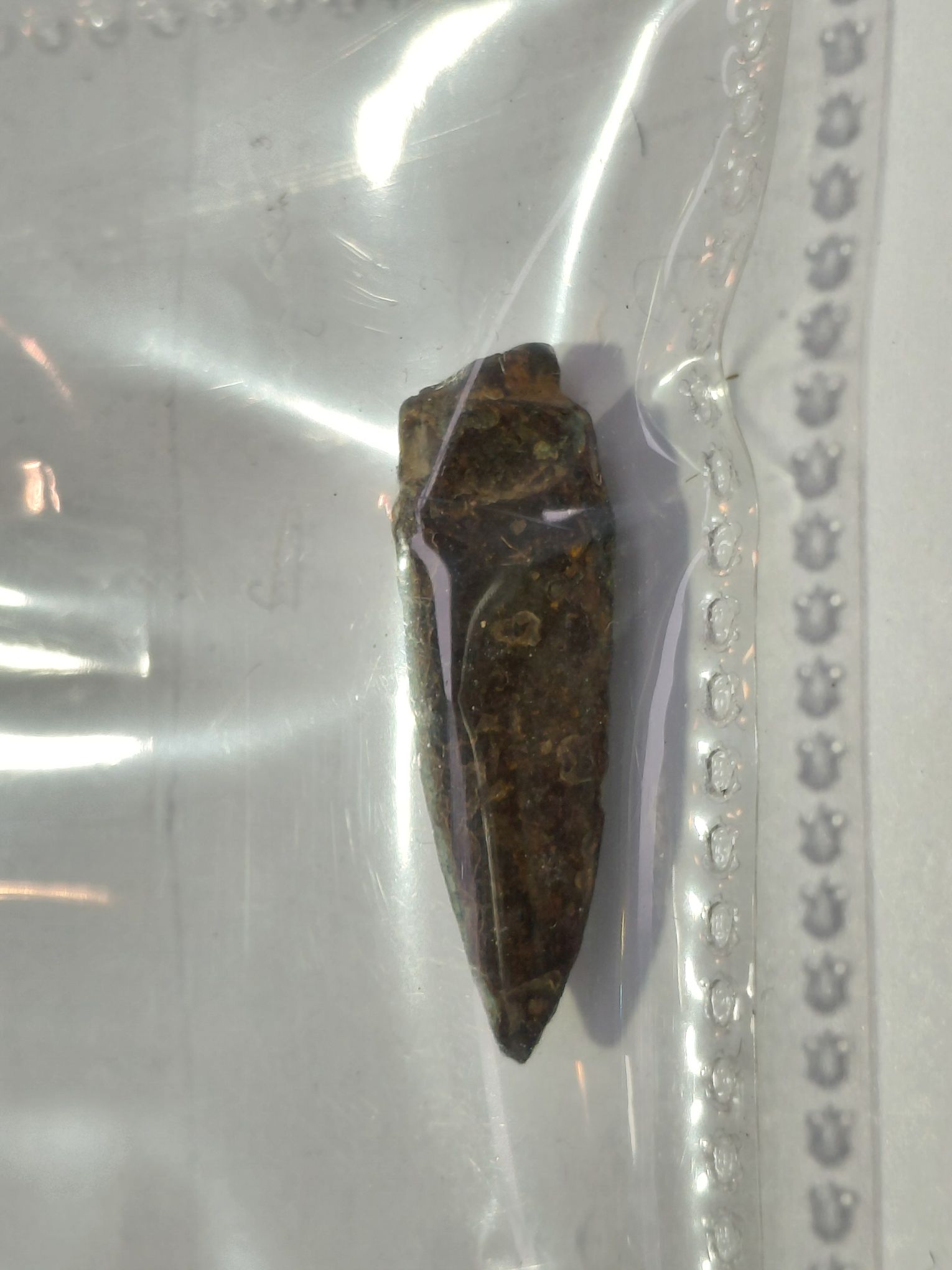 129 · CHINA BRONZE ARROWHEAD