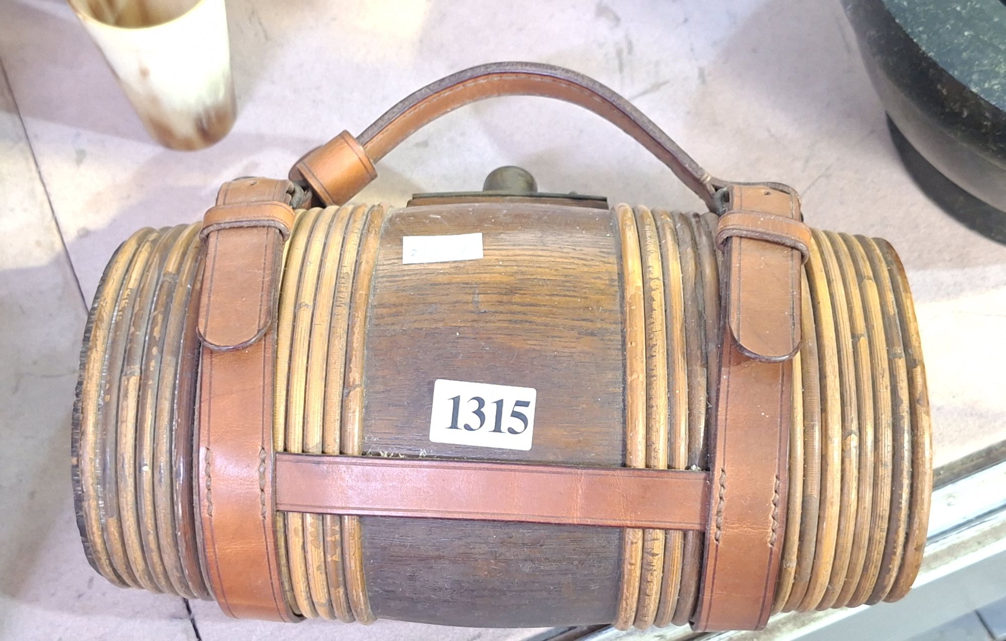 Vintage Liquor Barrel Dispenser