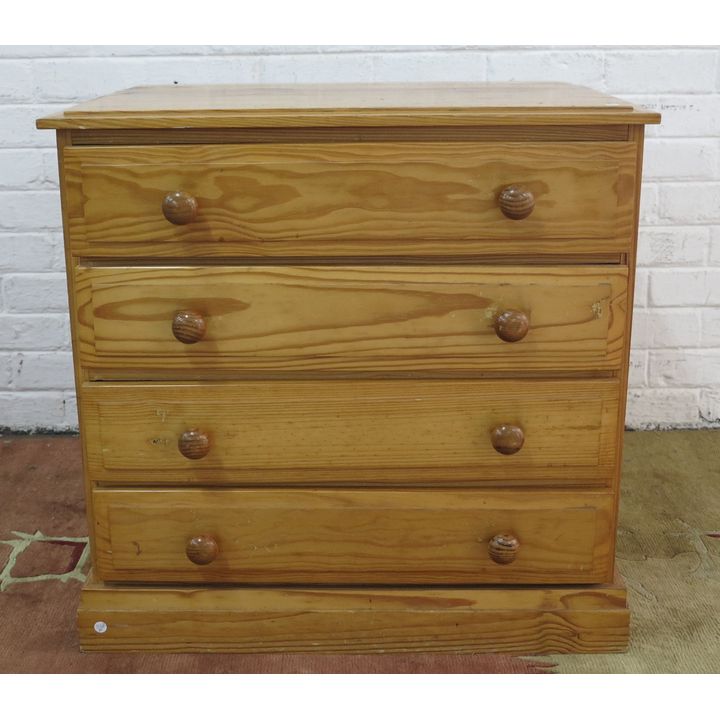 PINE CHEST OF DRAWERS